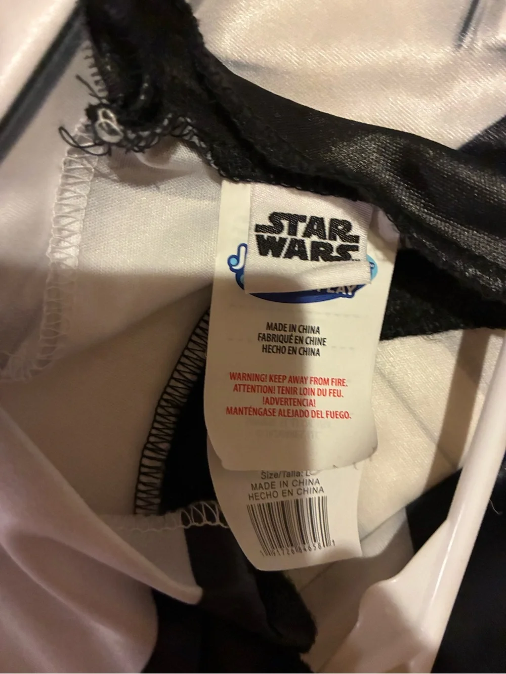 Star Wars White and Black Stormtrooper Kids Costume